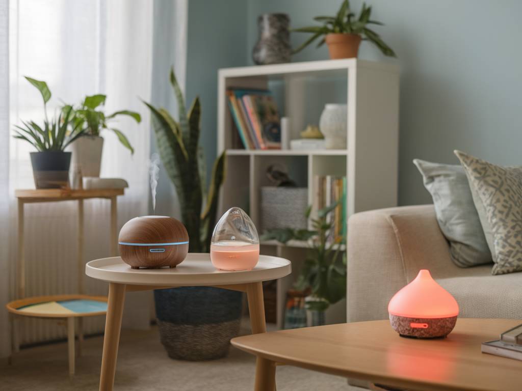Les bienfaits des huiles essentielles pour un intérieur apaisant et confortable