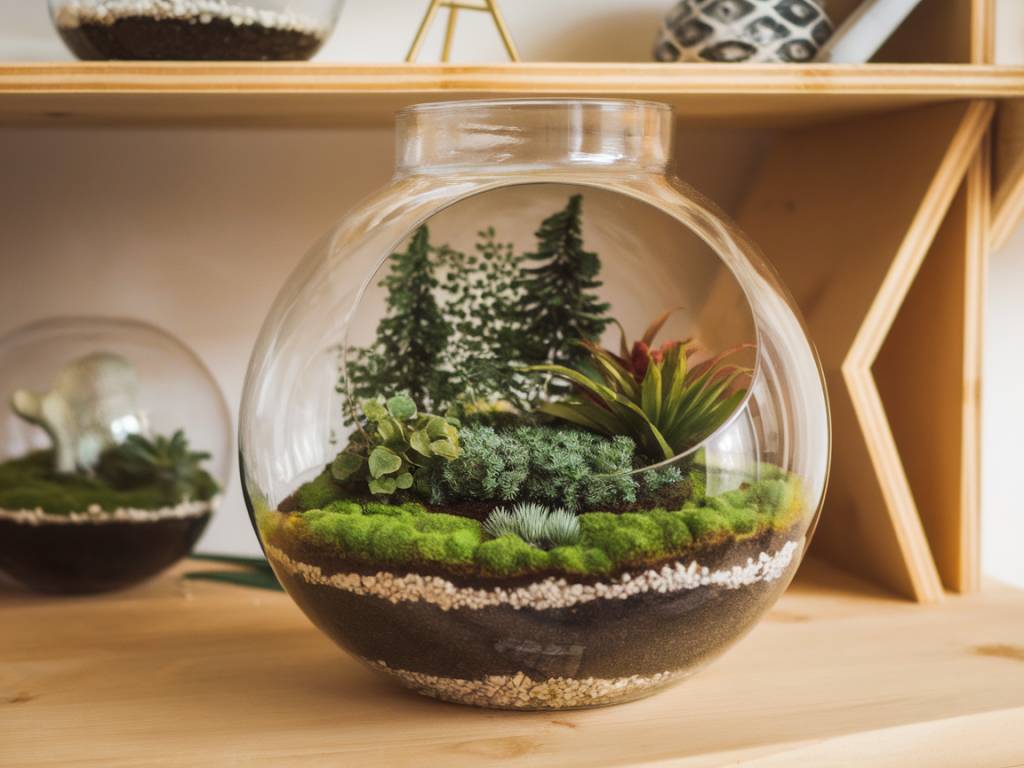 « Créez un terrarium DIY pour apporter une touche de verdure élégante à votre intérieur »