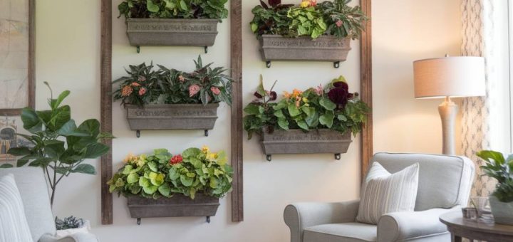 "Créer un jardin vertical intérieur : allier esthétique et bien-être chez soi"