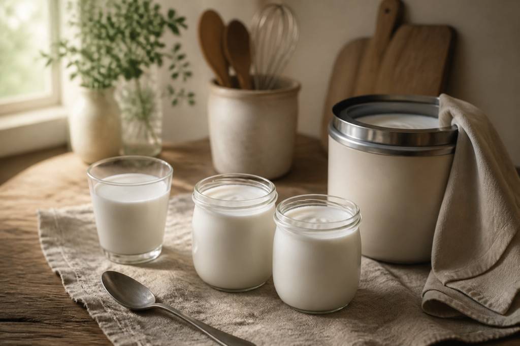 Faire yaourt avec lait Matin Léger : la méthode facile à la maison
