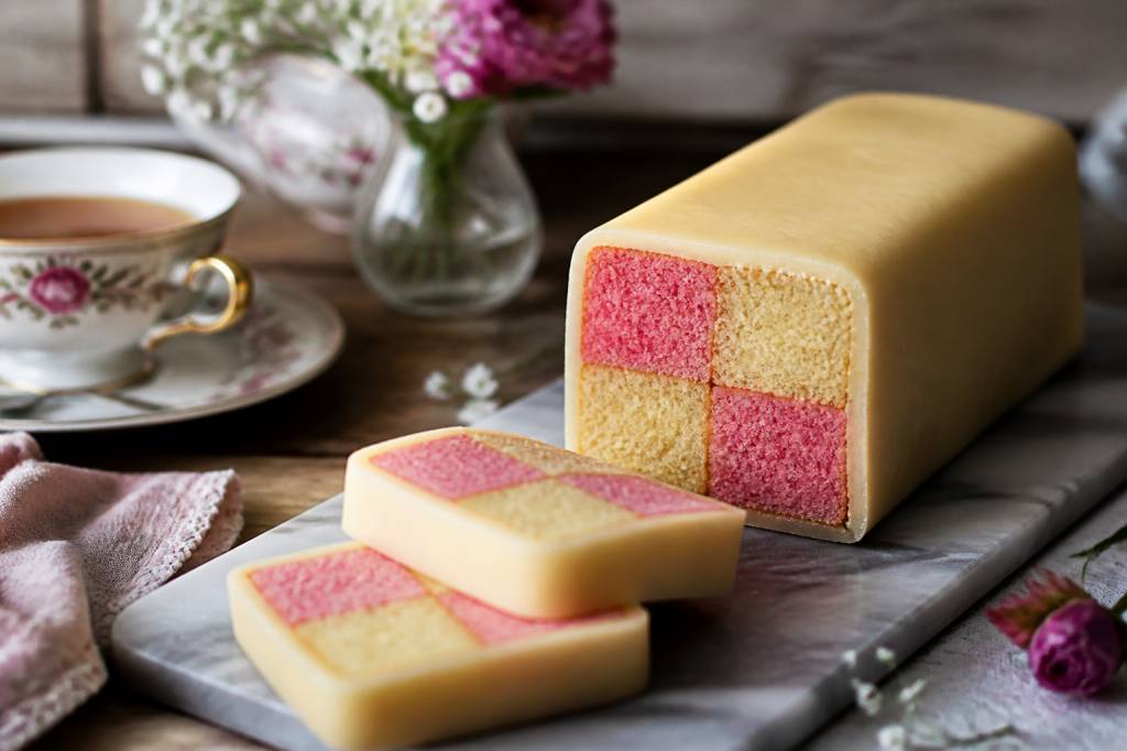 Battenberg cake : la recette britannique facile et colorée