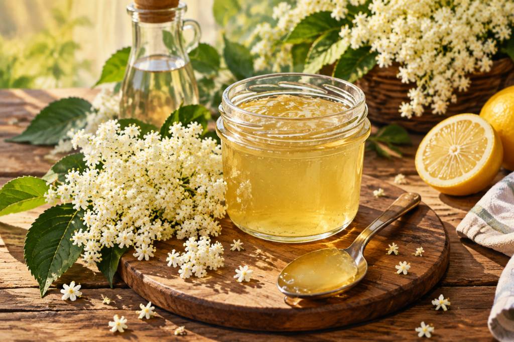 Gelée de fleurs de sureau : recette facile et parfumée pour un plaisir maison