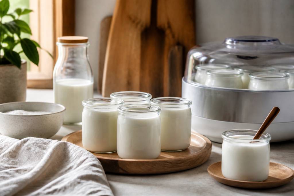 Yaourt maison sans lactose avec yaourtière : la recette facile et crémeuse