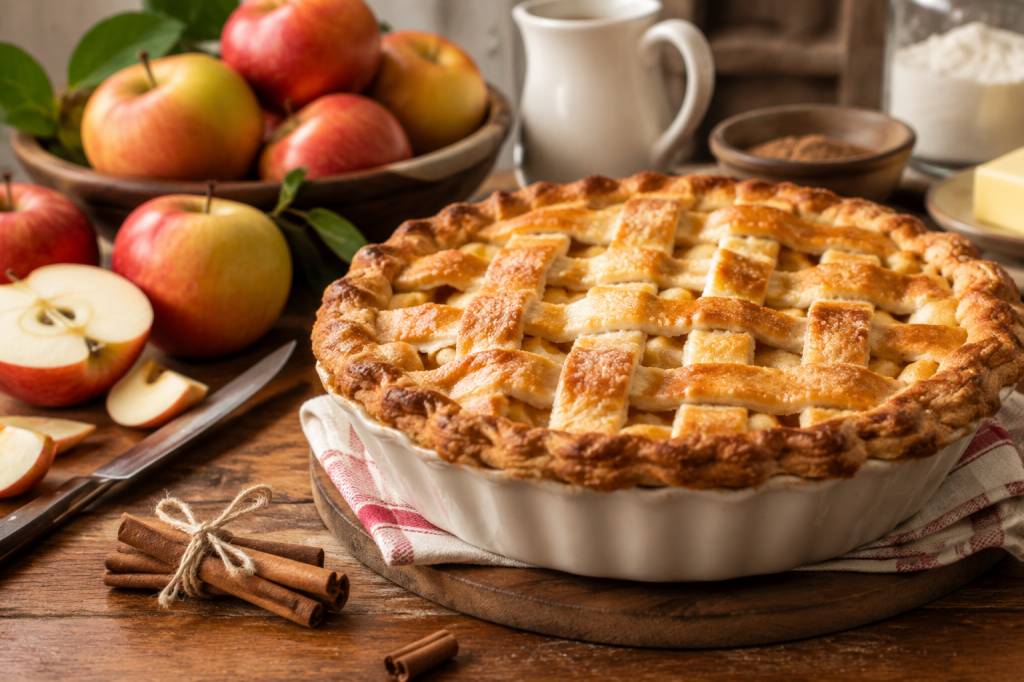 Apple pie recette anglaise : la recette traditionnelle facile et gourmande
