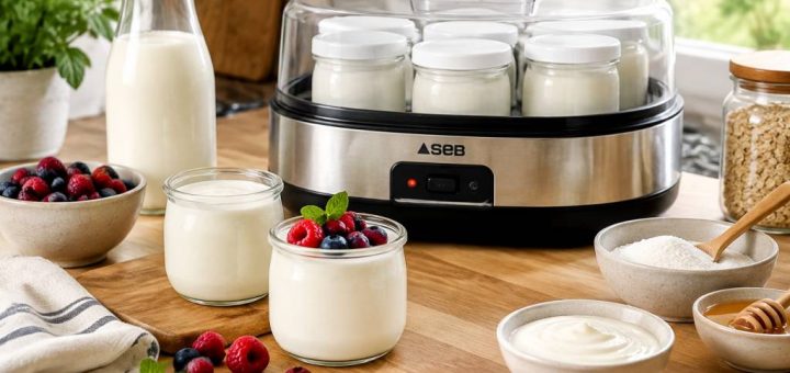 Yaourt sans lactose avec une yaourtière SEB : recette facile et conseils
