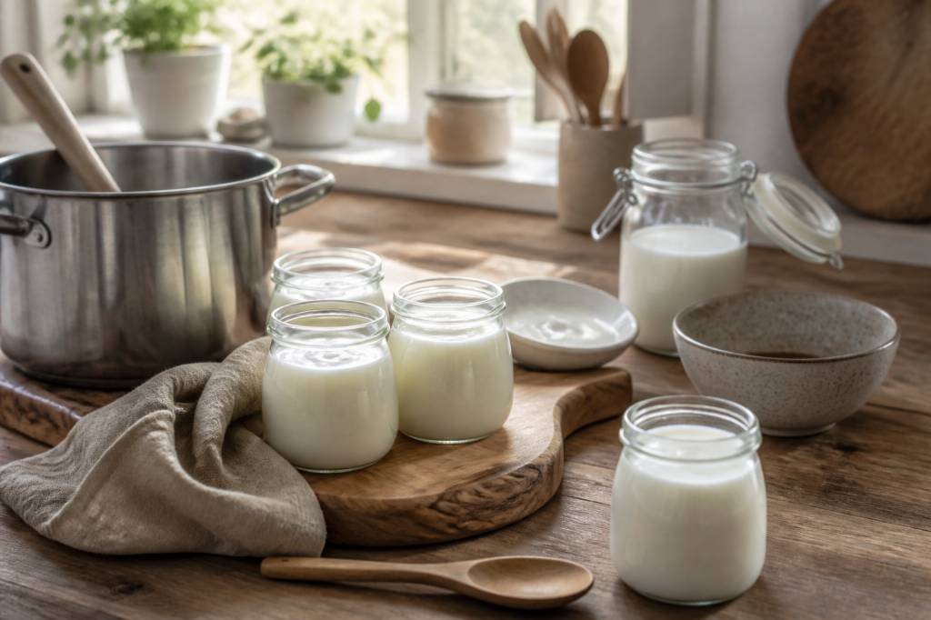 Yaourt maison ferme sans lait en poudre : les astuces pour réussir sa recette