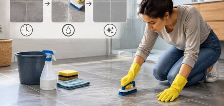 Quand nettoyer carrelage après joint : le bon moment et les bonnes méthodes