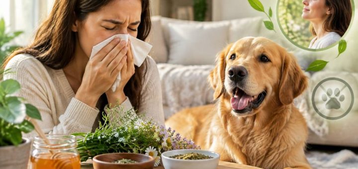 Allergie aux poils de chien : remède naturel pour soulager les symptômes
