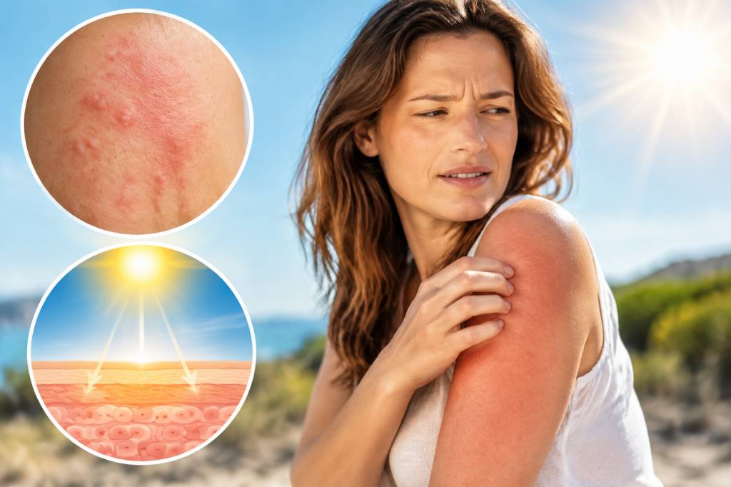 Photo bouton allergie soleil : reconnaître les symptômes et savoir quand consulter