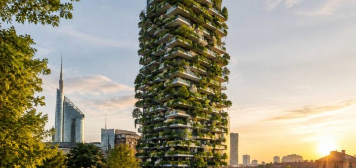 Tour végétale à Milan : un symbole de nature en ville