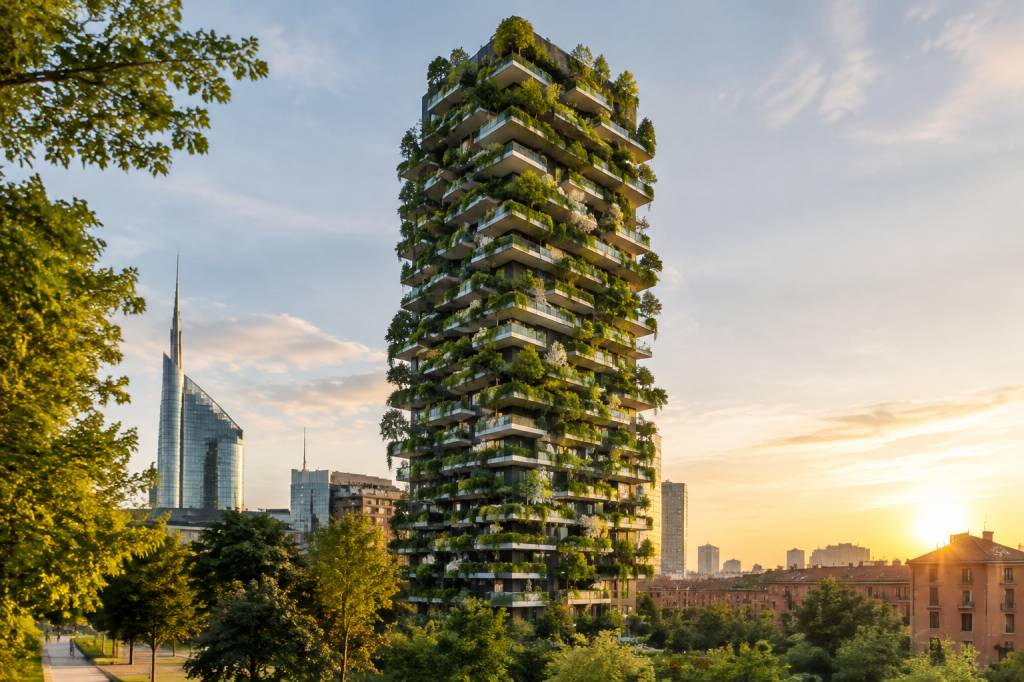 Tour végétale à Milan : un symbole de nature en ville