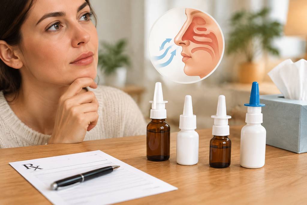 Spray nasal sur ordonnance : lequel choisir ?