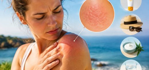 Allergie au soleil : que faire face à une plaque rouge ?